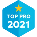 2021 Top Pro Thumbtack badge