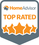Top-Rated Contractor by HomeAdvisor badge
