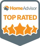 Top-Rated Contractor by HomeAdvisor badge